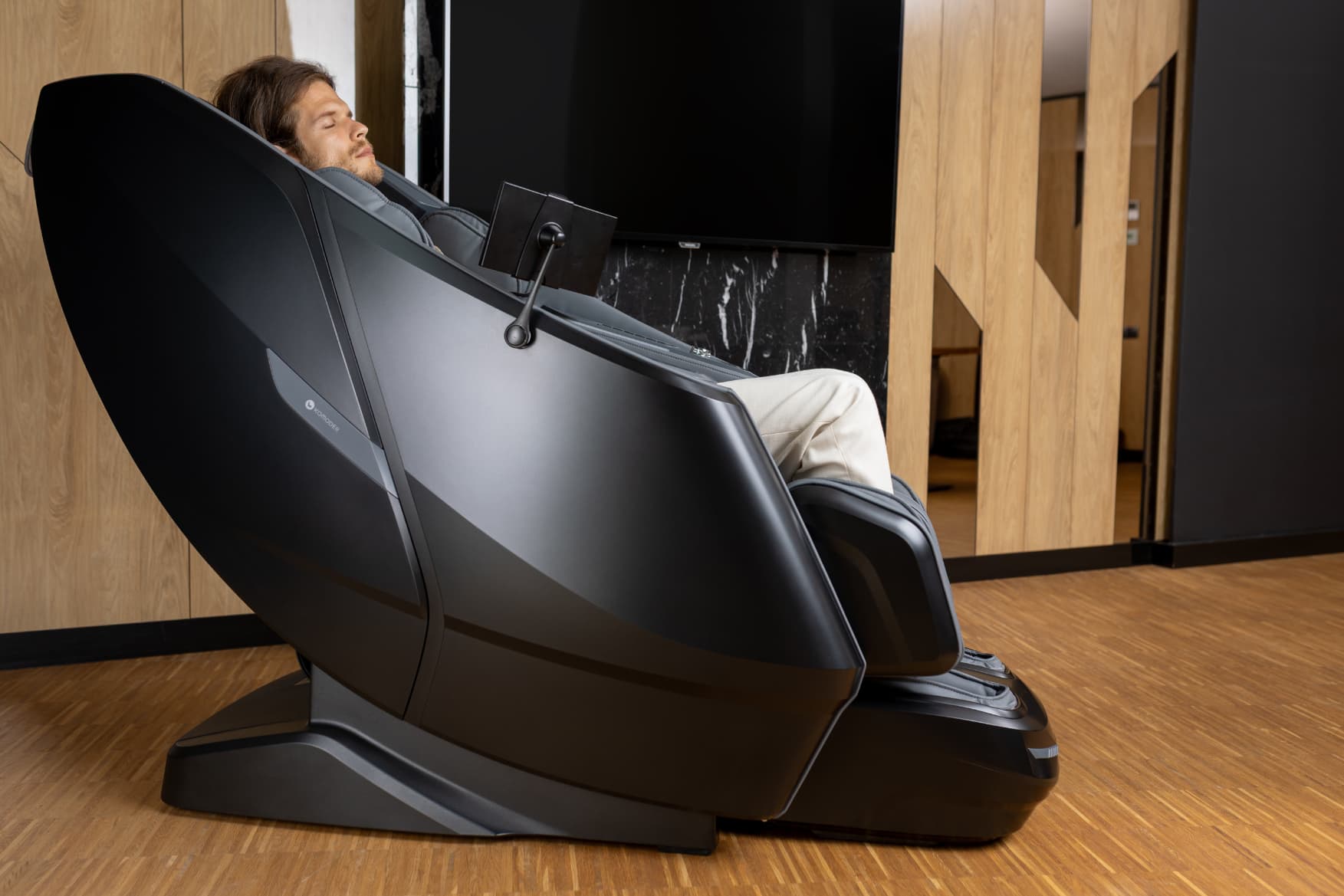 Ajuste de los robots. Memoria de la sesión de masaje.