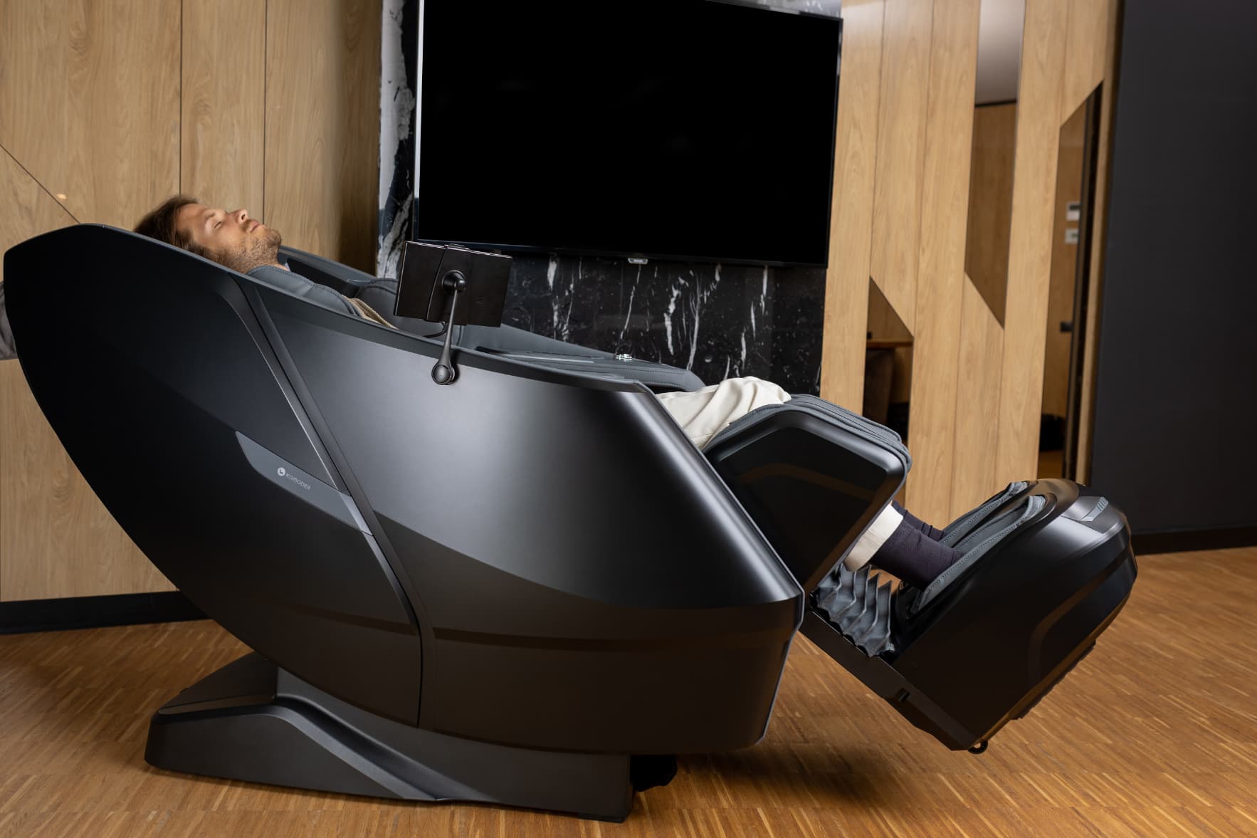 Espalda y pies calefactadas