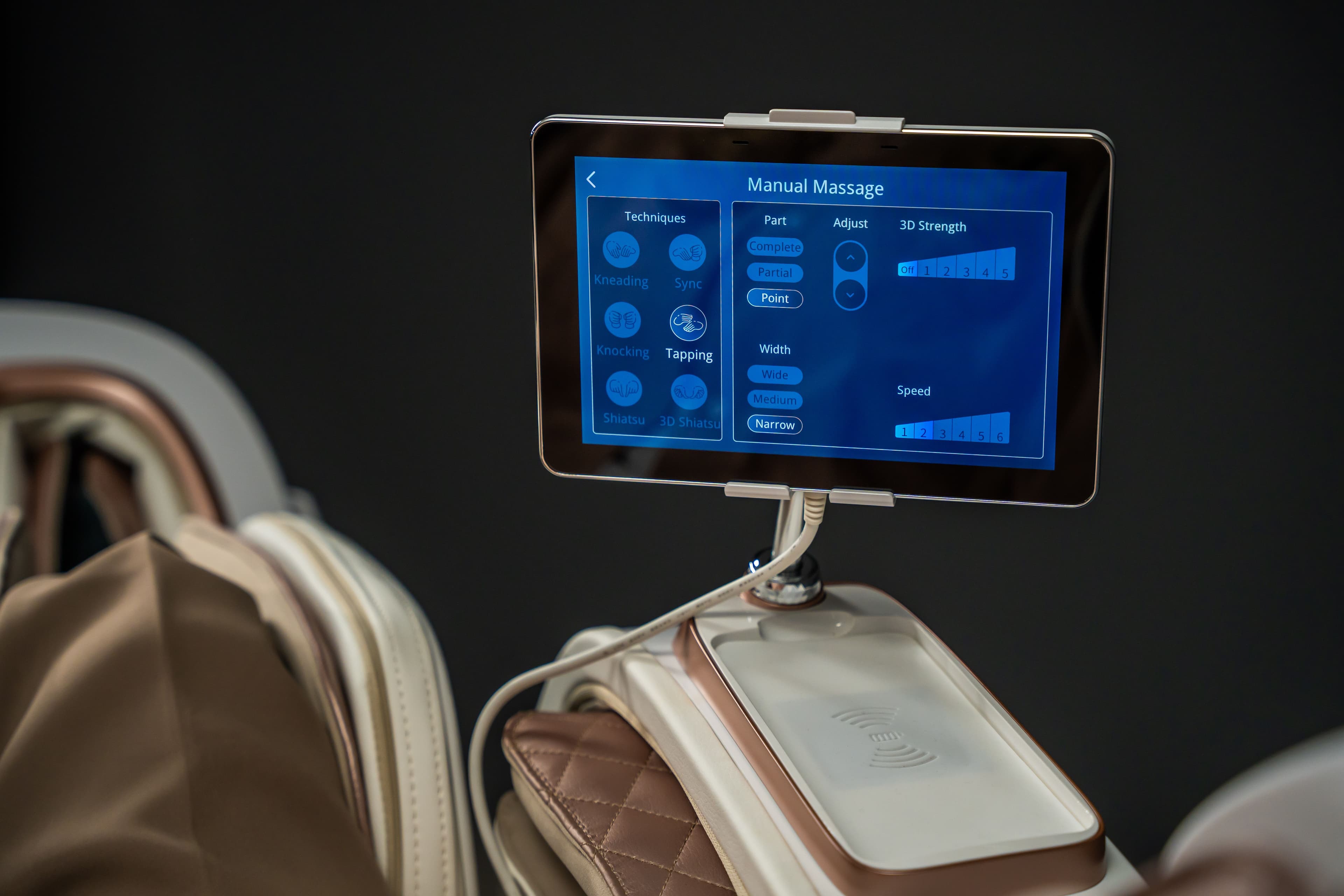 Pantalla táctil LED de 8 pulgadas para un control total