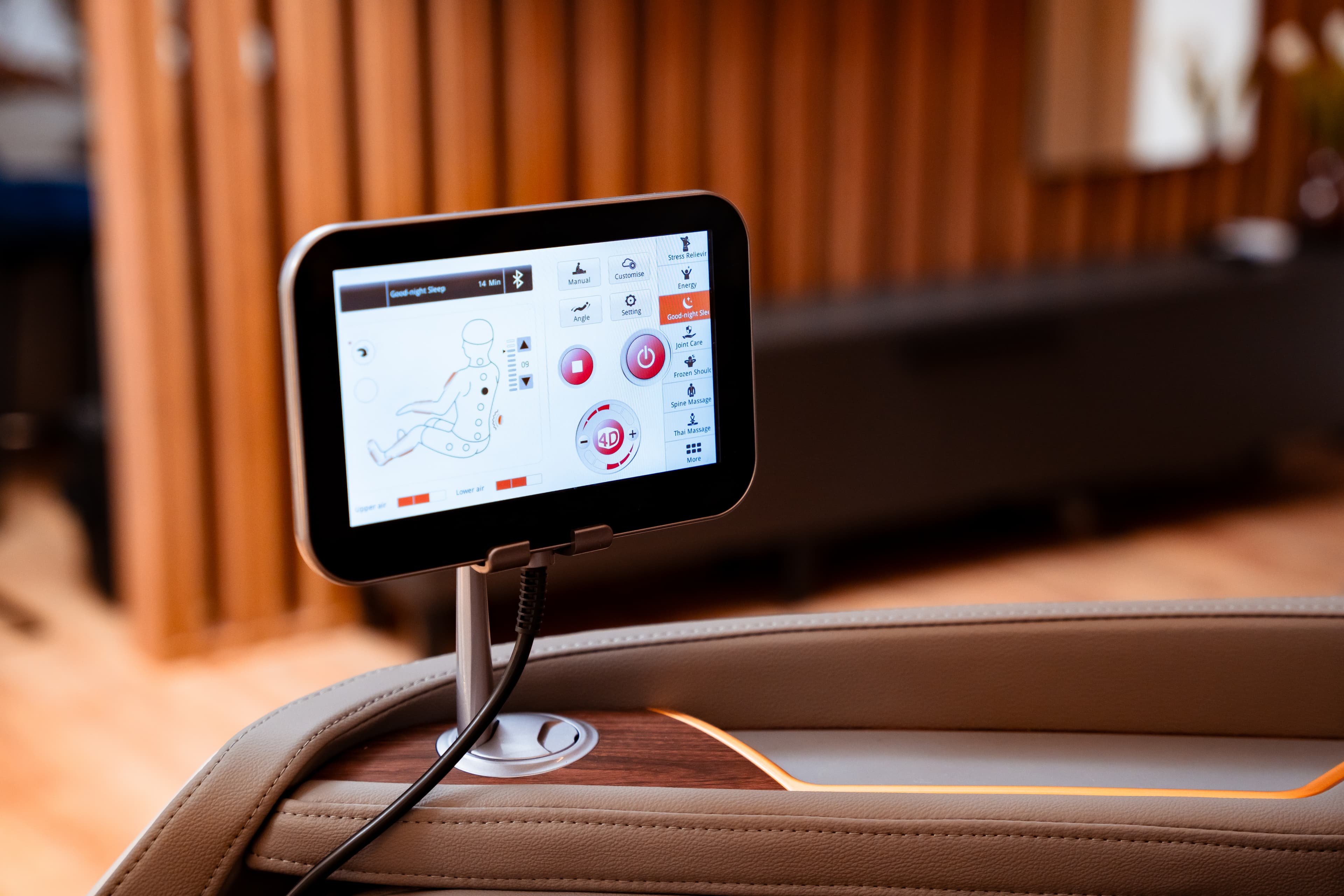 Tablet de 7 pulgadas y luces ambientales