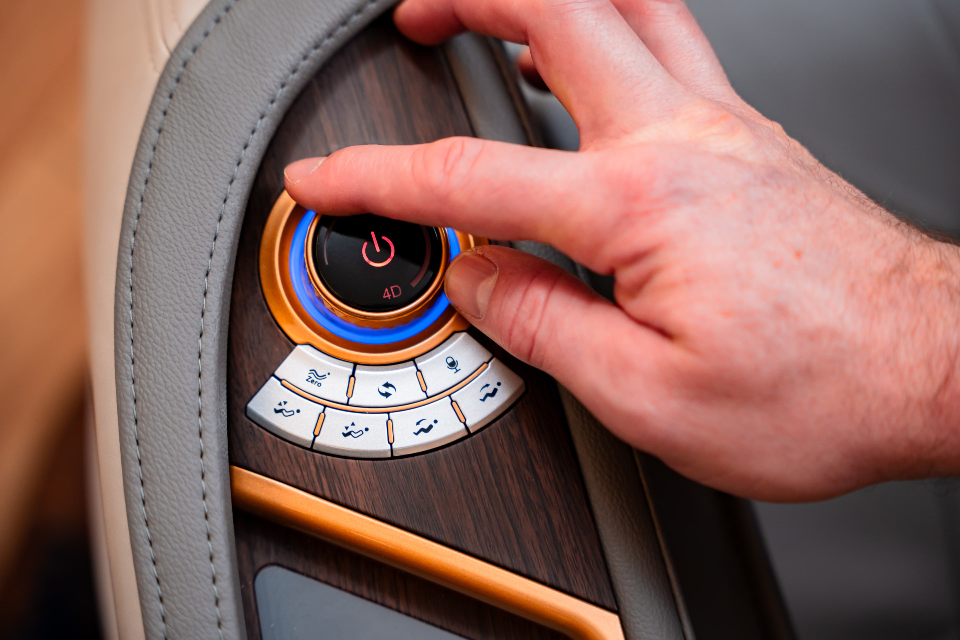 El joystick 4D. Botones rápidos