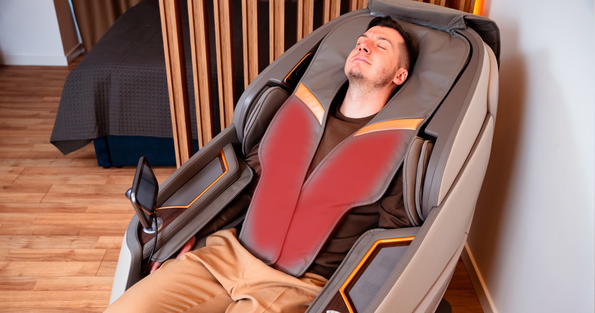 Chal térmico para espalda y pecho