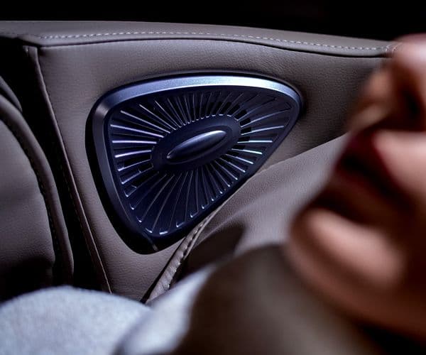 Sistema Audio incorporado. ¡Aumente la relajación!